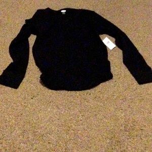 Old Navy set. Shirt/jacket Sz. 10/12. Blk. New!